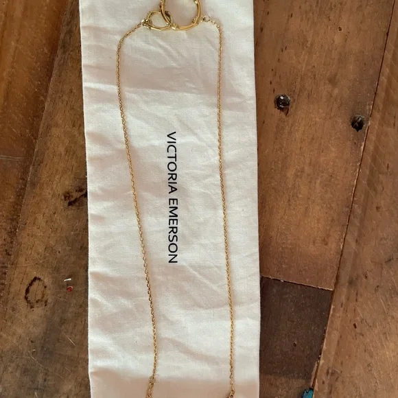 TWO Victoria Emerson Gold Chain Necklaces - Picture 2 of 7